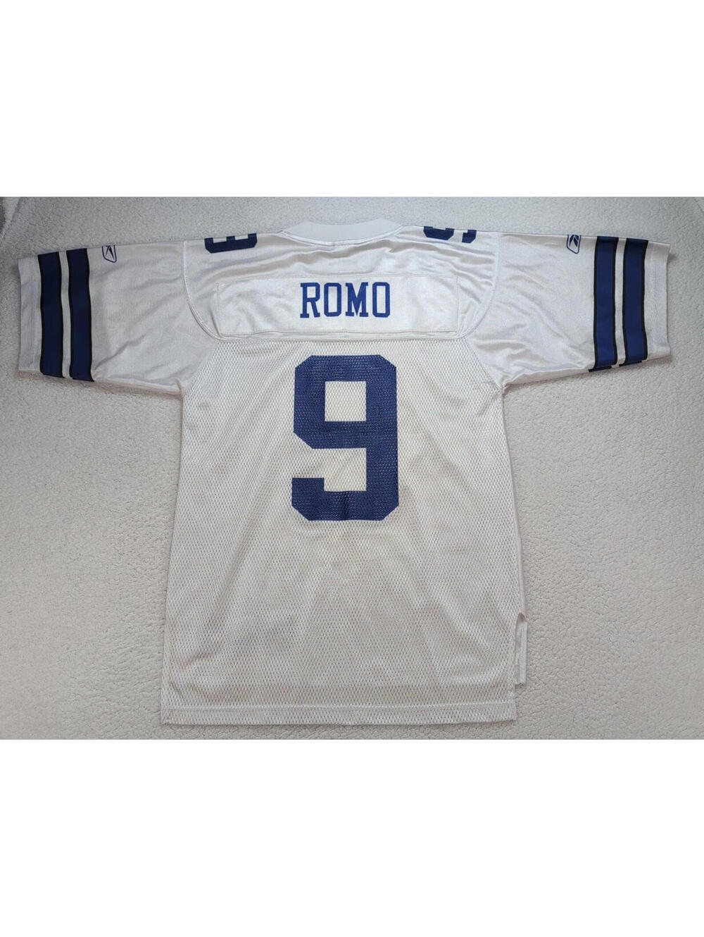Y2K Tony Romo Dallas Cowboys Reebok NFL Equipment Throwback Jersey Size Small #9